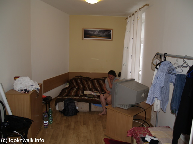 Large room, TV with English channels, free wi-fi