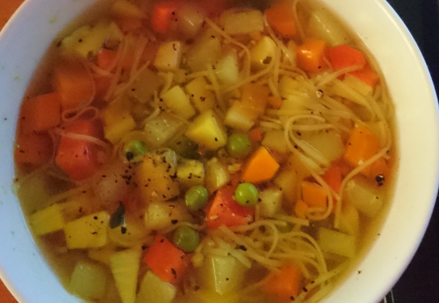 Vegan Traditional Christmas Food in Romania vegetable soup