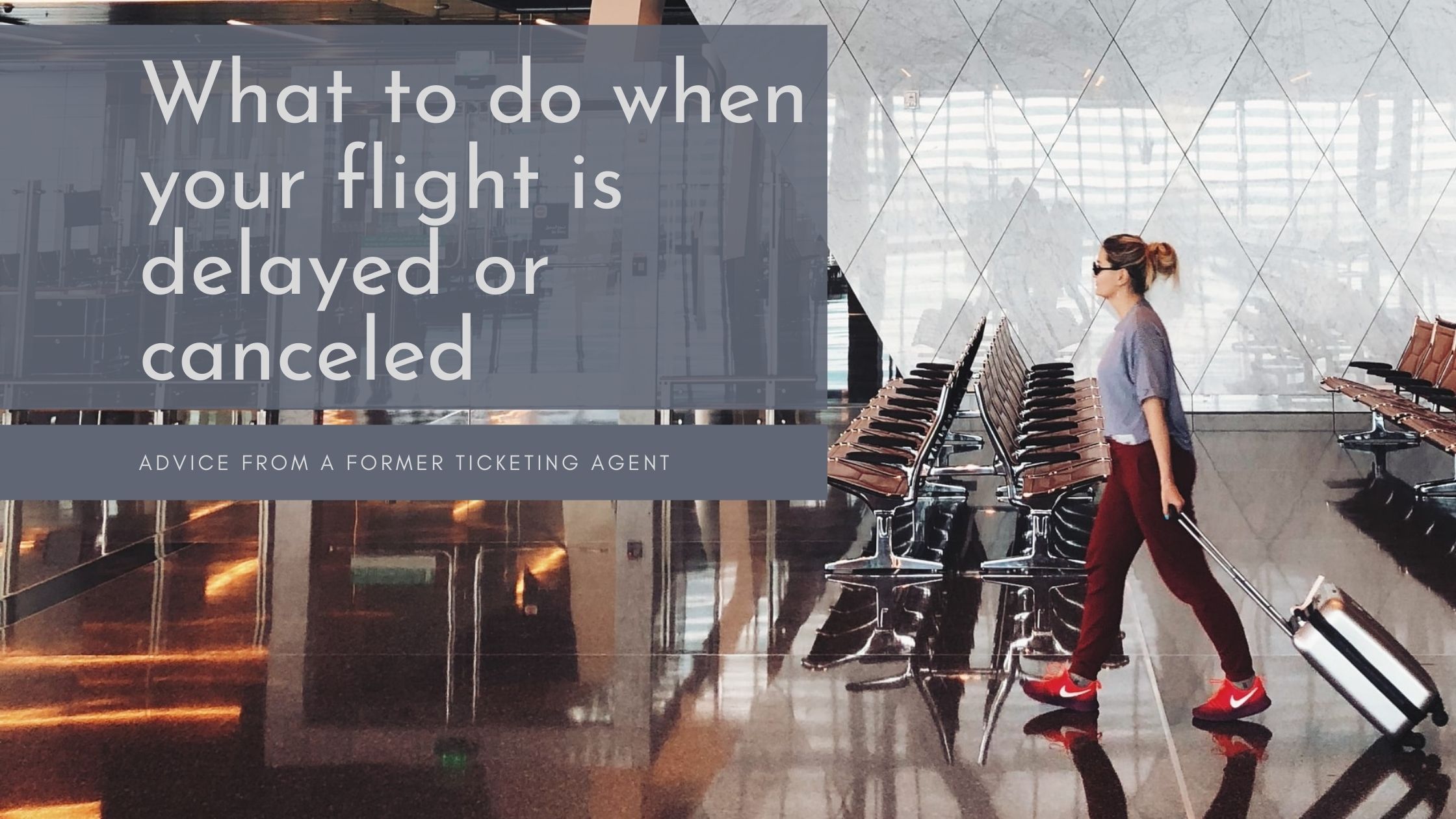 What To Do When Your Flight Is Delayed Or Canceled | Looknwalk