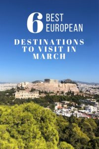 europe trips in march