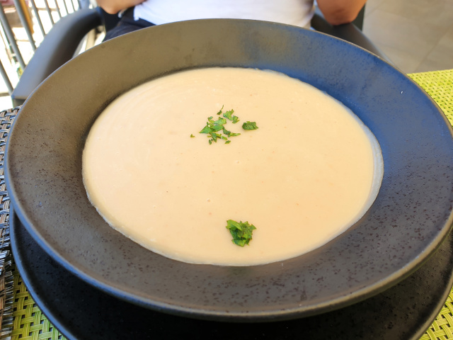 Vegan Foods from the European Road: Chestnut Cream Soup (Creme De Castanha) from Madeira Island, Portugal