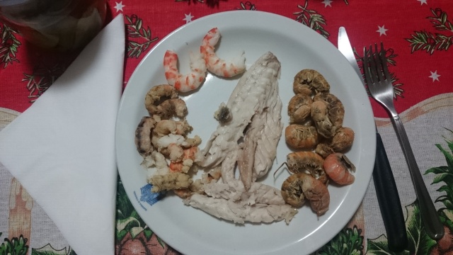Christmas Dinner in Puglia - seafood