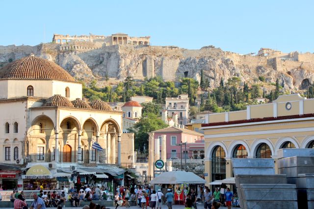 Monastiraki square in Athens
